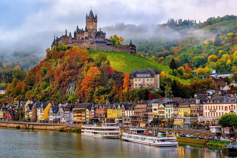 Romantische Mosel, mächtiger Rhein