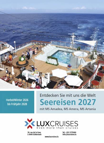 Luxcruises Kreuzfahrtprogramm 2027